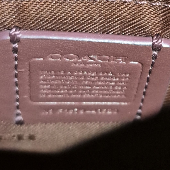 Coach Burgundy Crossbody Bag - Picture 3 of 8